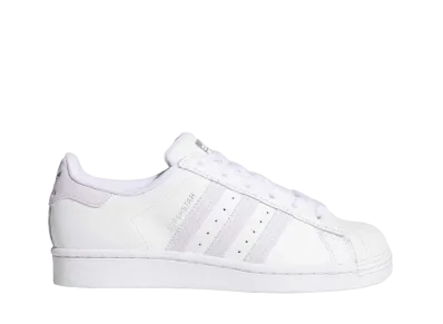 adidas Women's Superstar "White/Purple Tint"