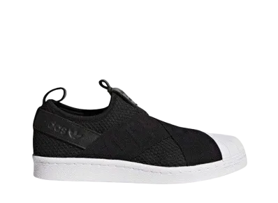 adidas Women's Superstar Slip-On "Core Black"