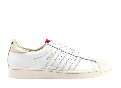 adidas Superstar 424 Shelltoe "Core White/Core White/Scarlet"