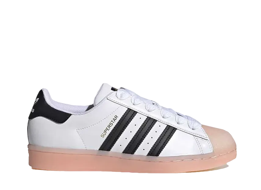 adidas Women's Superstar "White Black Haze Coral" FW3553 | SNKRDUNK adidas Women's Superstar "White Black Haze Coral" FW3553 | SNKRDUNK