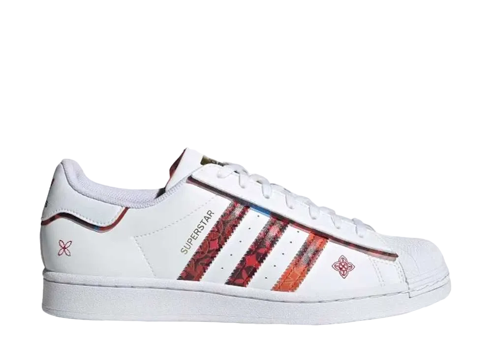 アディダス スーパースター ルナニューイヤー "ホワイト/レッド"