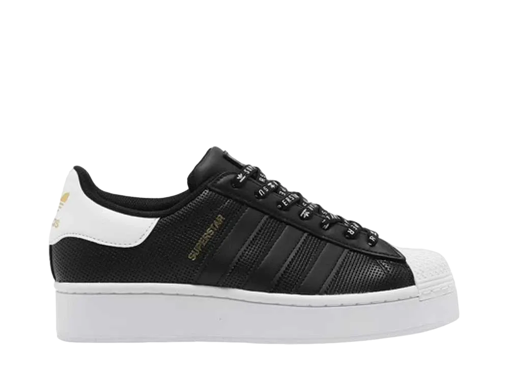 アディダス ウィメンズ スーパースター ボウルド "コア ブラック"