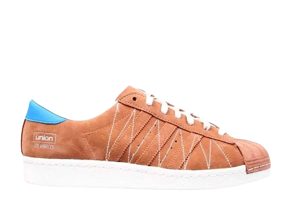 ユニオン × アディダス スーパースター 80s "ティンバー/ティンバー/コア ホワイト"