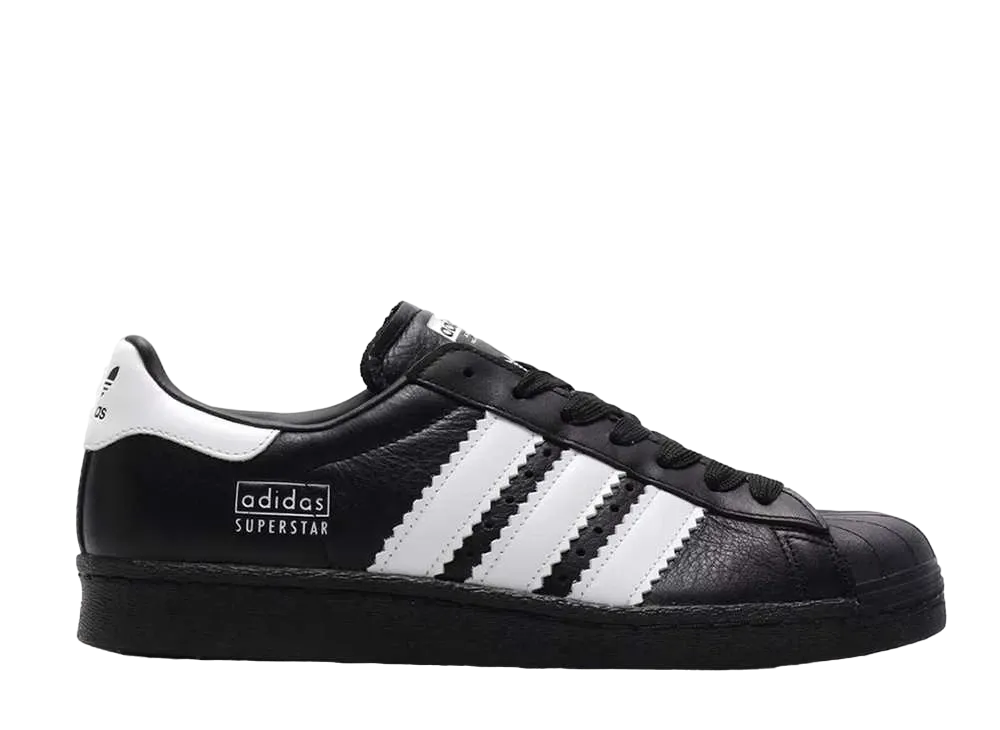 adidas Superstar 80s Enlarged Stripes "Black"