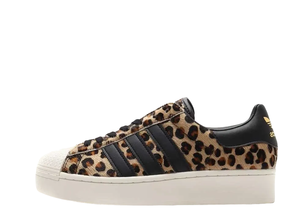adidas Women's Superstar Bold "Leopard Print"