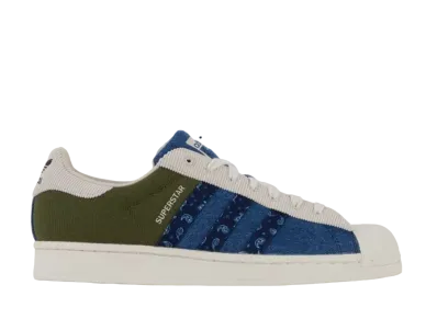 adidas Superstar "Olive Denim"