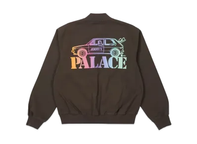 PALACE JIMMY'Z WASHED TWILL BOMBER "Grey"