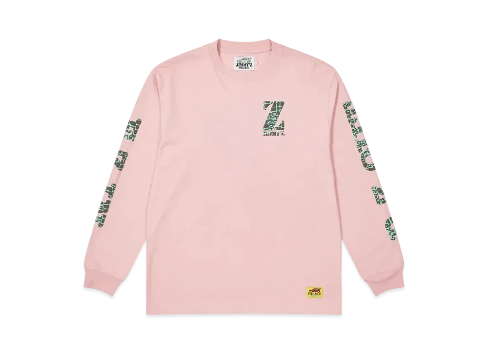 PALACE JIMMY'Z WASHED LONGSLEEVE "Pink"