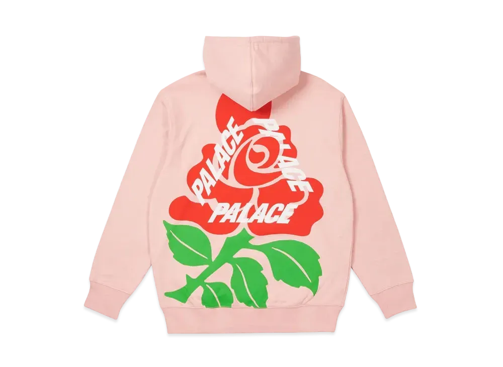 PALACE ENGLISH ROSE HOOD "Pink"
