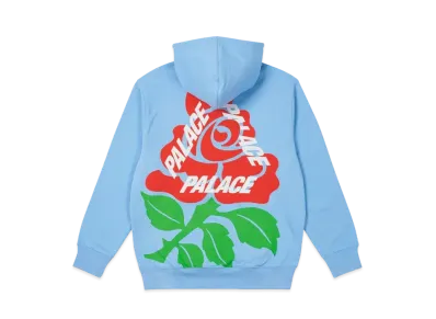 PALACE ENGLISH ROSE HOOD "Light Blue"