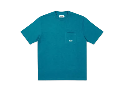 PALACE SLUB POCKET ZIG ZAG T-SHIRT "Teal"