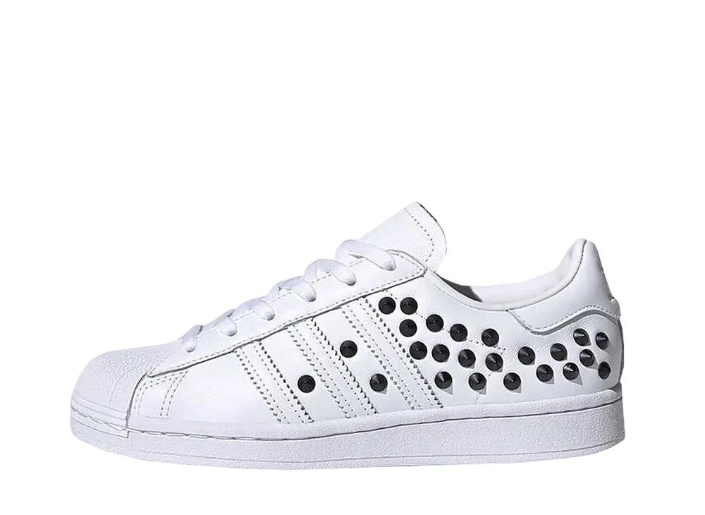 adidas Women's Superstar Studded "White"
