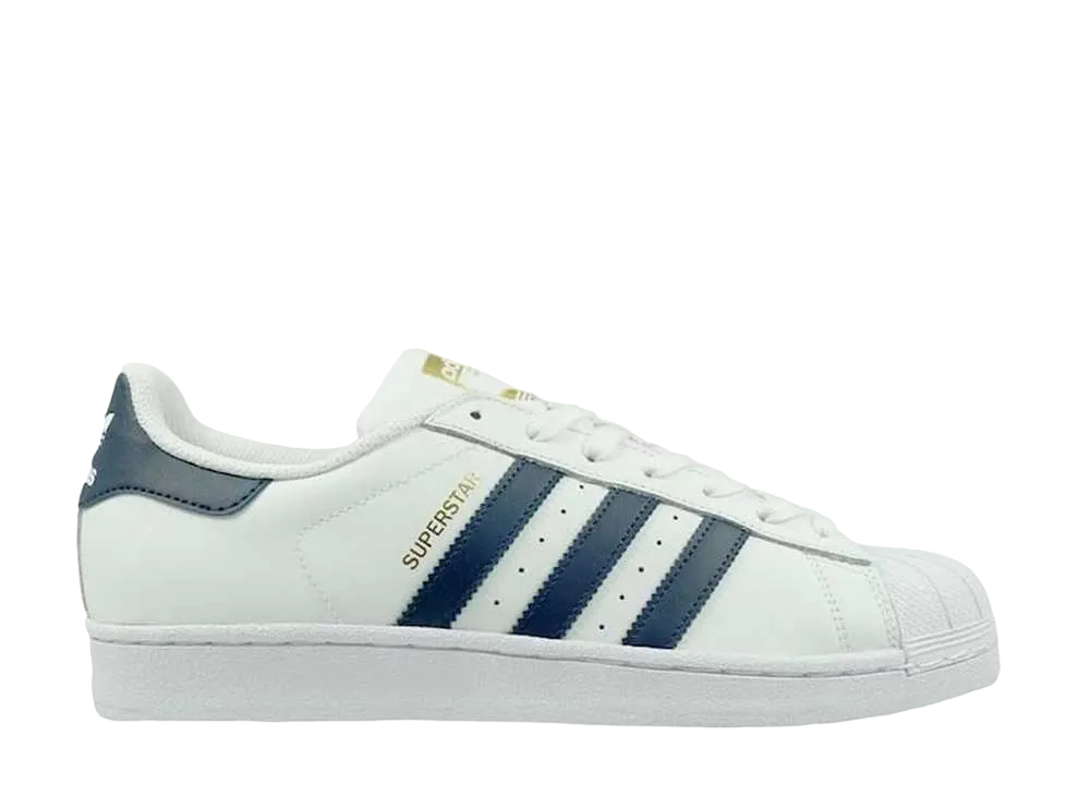 adidas Superstar Foundation "White Navy"