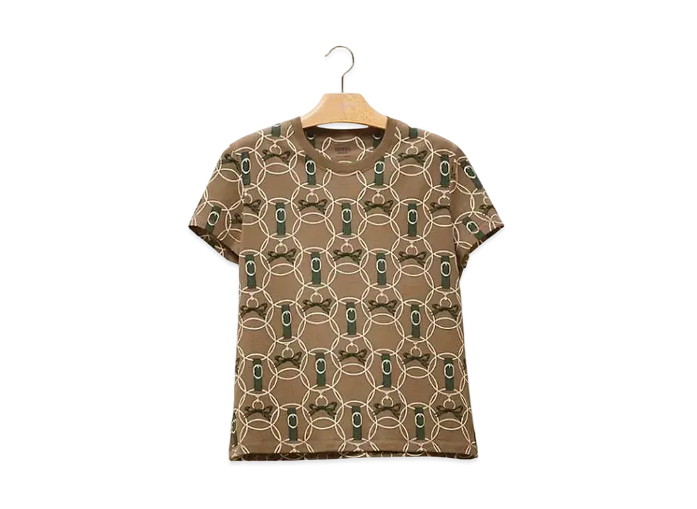 Hermes Promenade du Matin T-shirt "Vert Gobi"