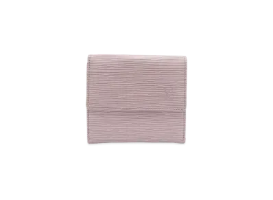 Louis Vuitton Epi W Hook Porte Monnaie Bie Cartescredit "Lilas"