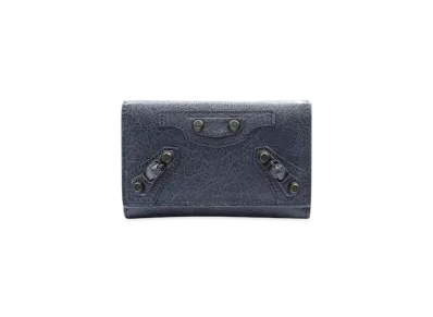 BALENCIAGA Classic Osaka 4 Key Case "Gray"
