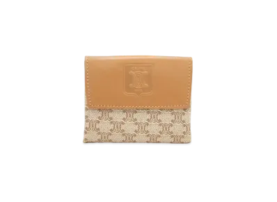 CELINE Macadam Wallet "Light Brown"