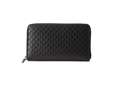 GUCCI Micro Guccissima Organizer "Black"