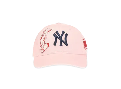 GUCCI Baseball Cap With NY YankeesTM Patch "Pink"