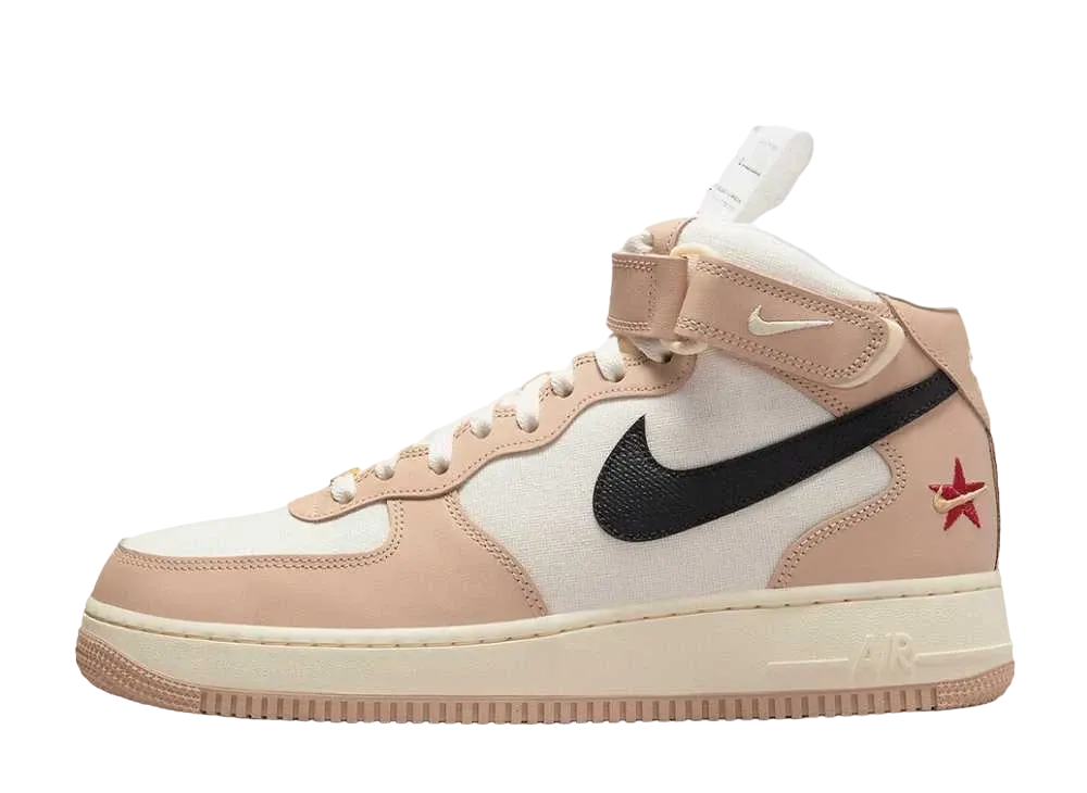Nike Air Force 1 Mid "Pale Ivory and Shimmer/Izakaya"