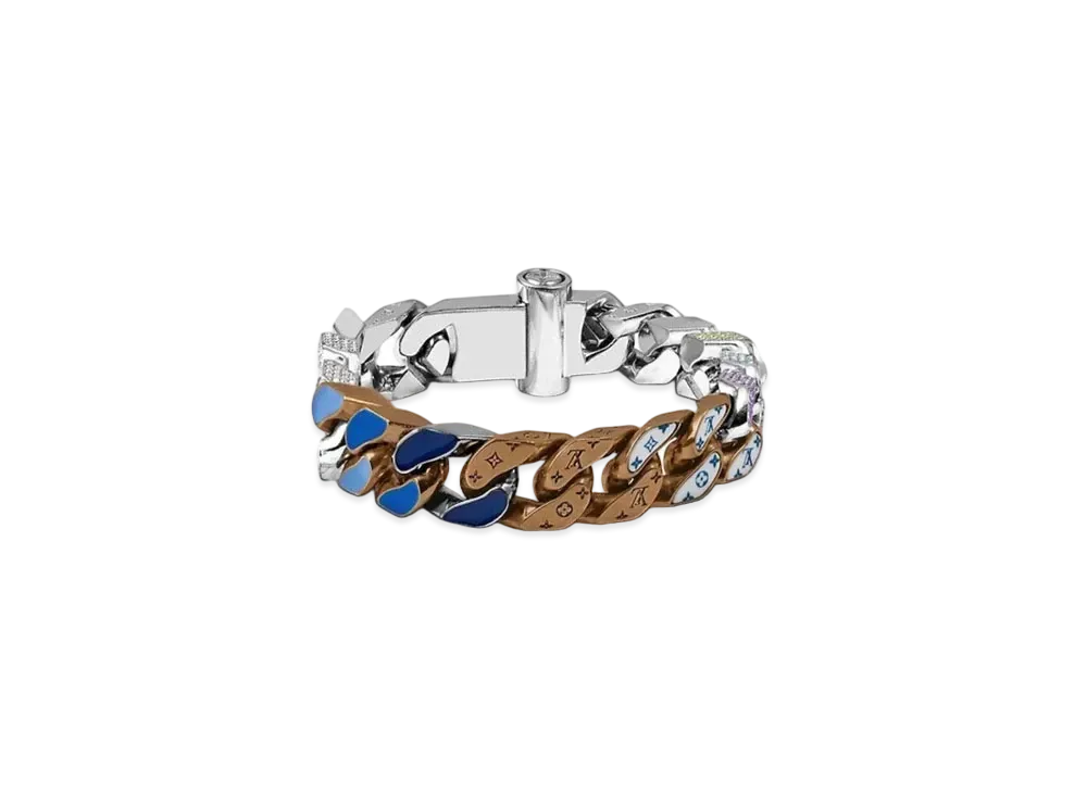 Louis Vuitton Chain Links Patches Bracelet