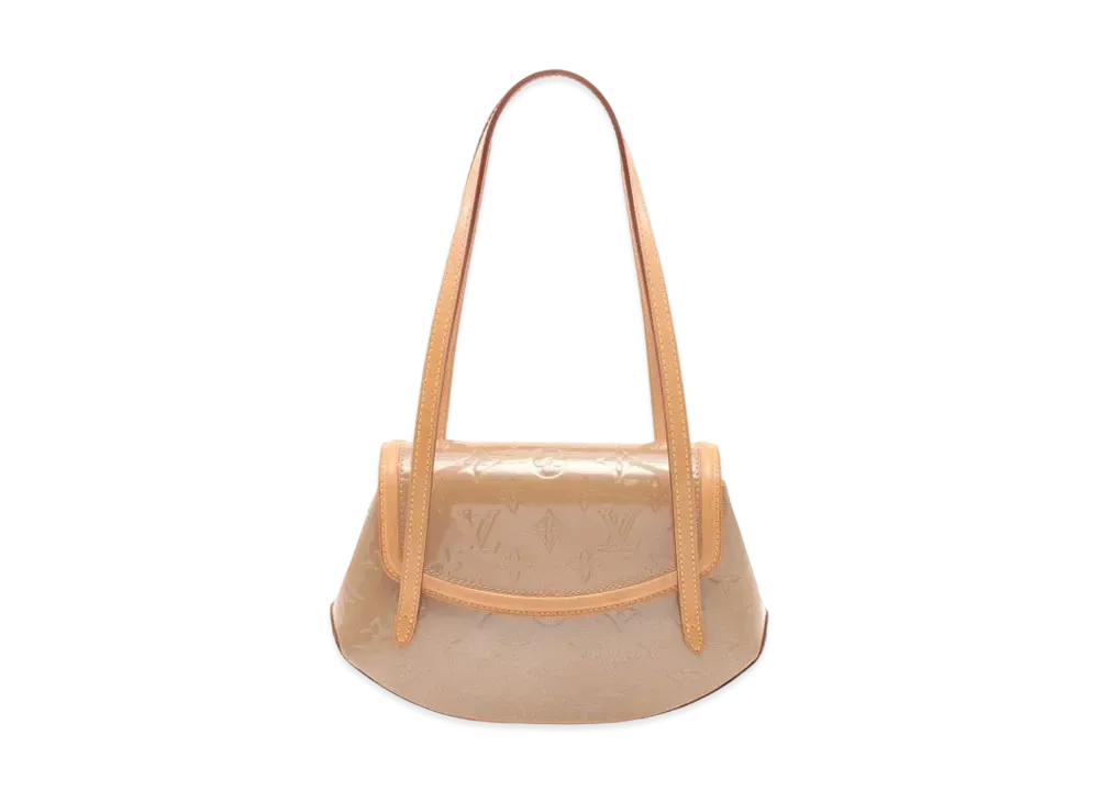 Louis Vuitton Monogram Vernis Biscayne Bay PM "Noisette"
