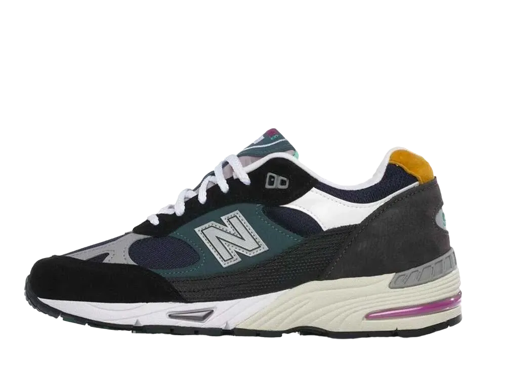 New Balance 991 Made in England "Black/Blue"