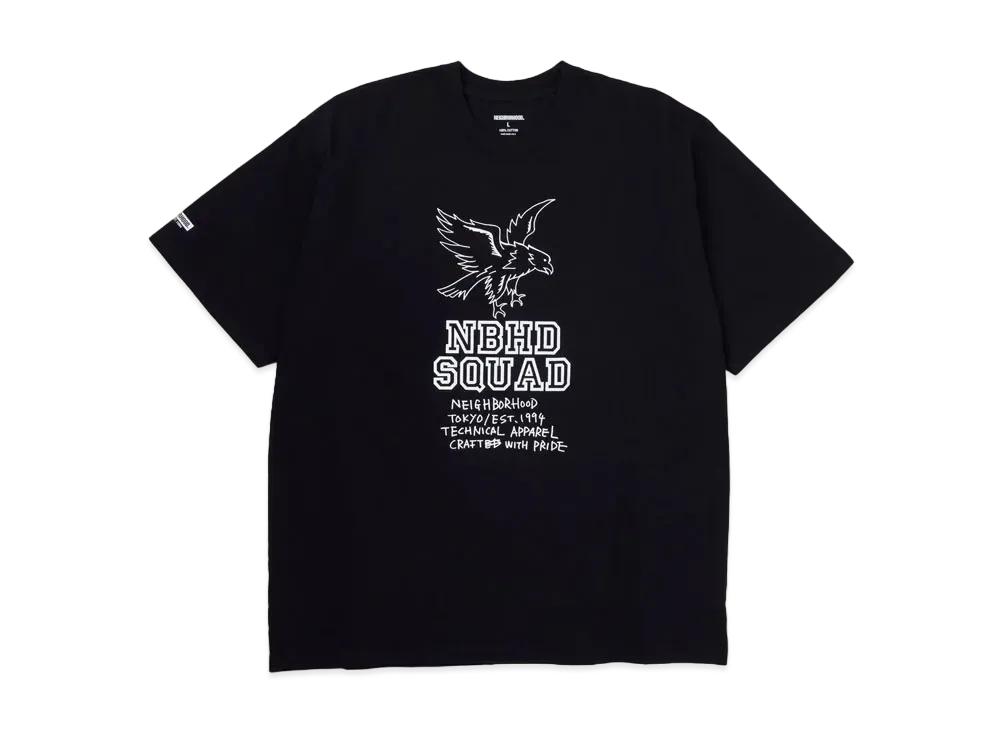 NEIGHBORHOOD NH-13 / C-TEE . SS "Black"