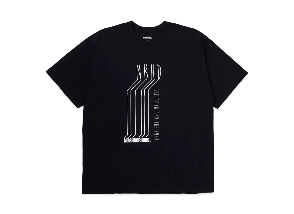 NEIGHBORHOOD NH-15 / C-TEE . SS "Black"