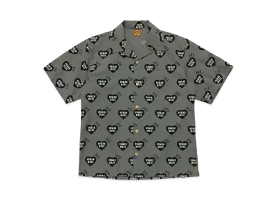 HUMAN MADE HEART ALOHA SHIRT "Grey"