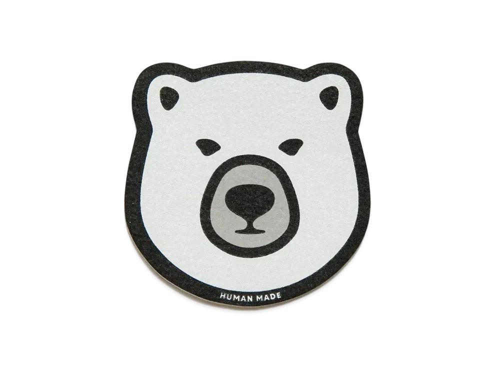 HUMAN MADE FELT COASTER "White"