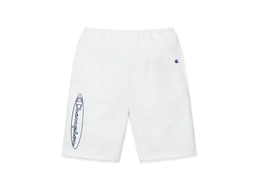 Supreme Champion Outline Sweatshort "White"