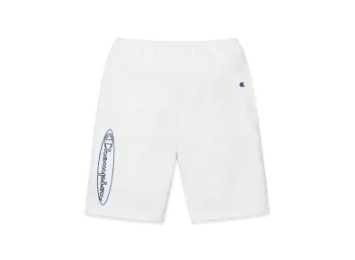 Supreme Champion Outline Sweatshort "White"