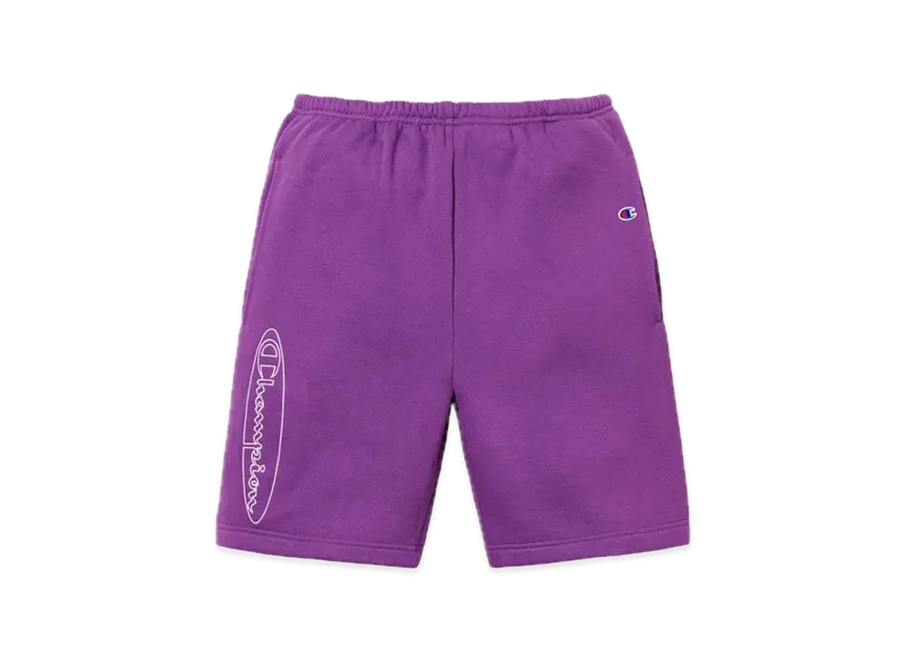 Supreme Champion Outline Sweatshort "Purple"