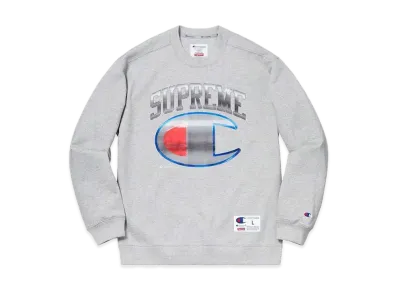 Supreme Champion Chrome Crewneck "Heather Grey"