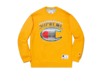 Supreme Champion Chrome Crewneck "Gold"