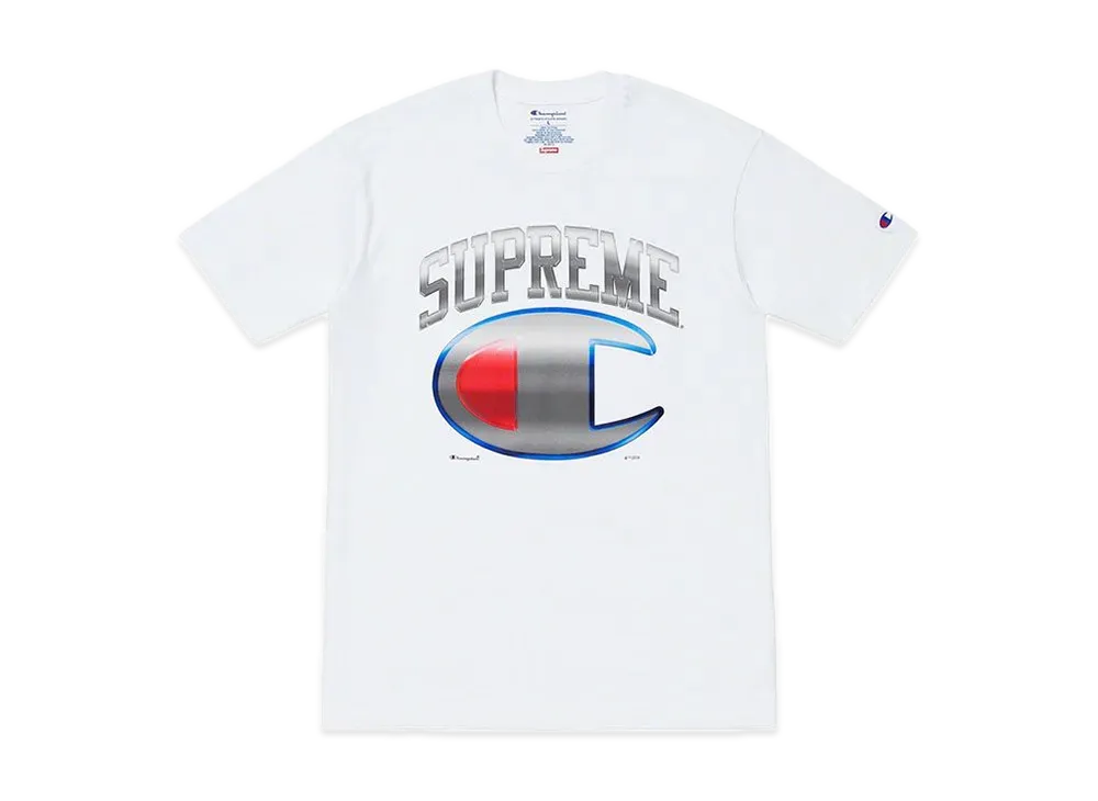 Supreme Champion Chrome S/S Top "White"