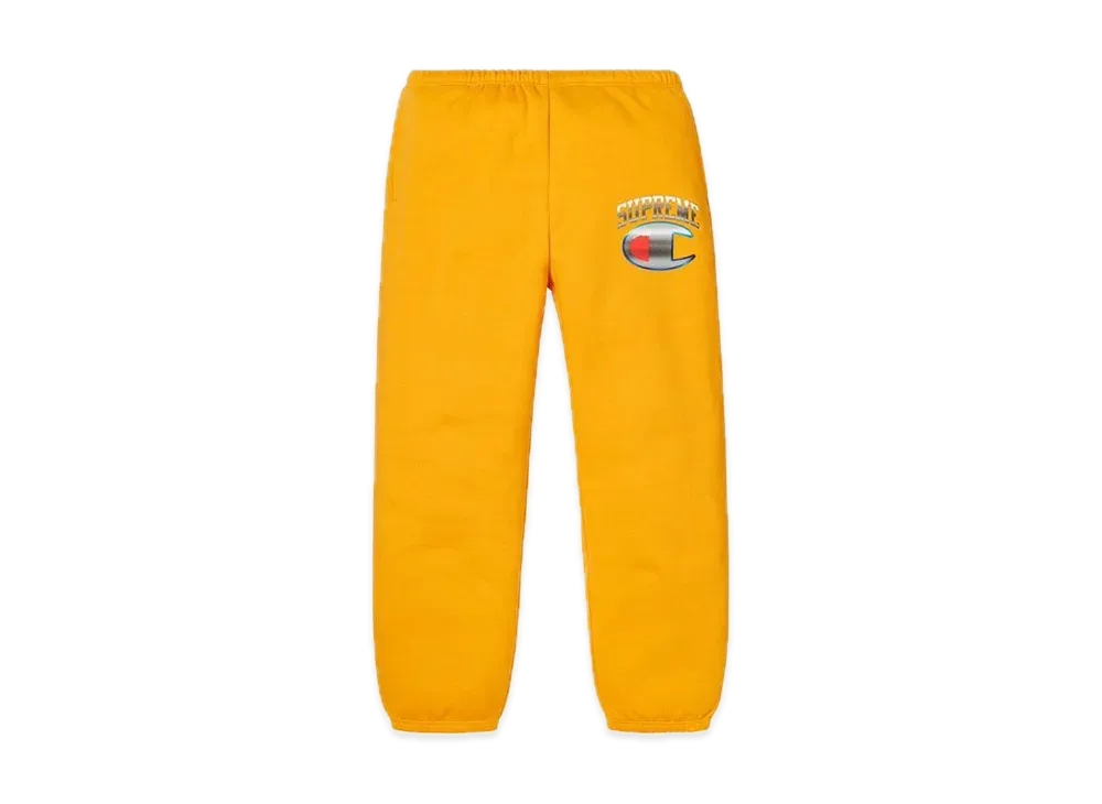 Supreme Champion Chrome Sweatpant "Gold"