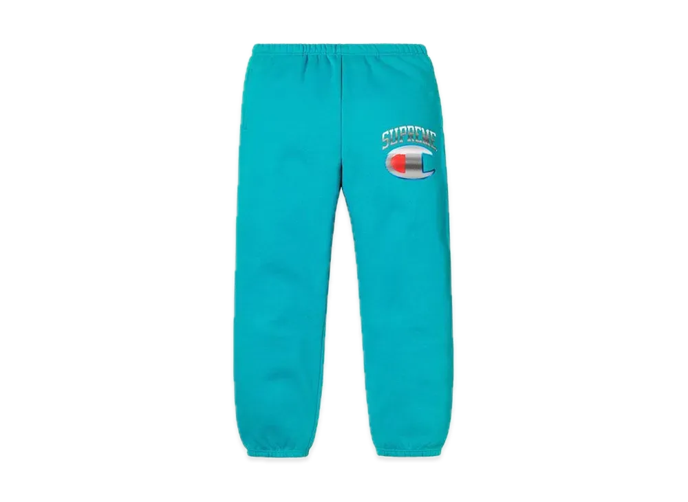 Supreme Champion Chrome Sweatpant "Dark Teal"