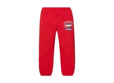 Supreme Champion Chrome Sweatpant "Red"