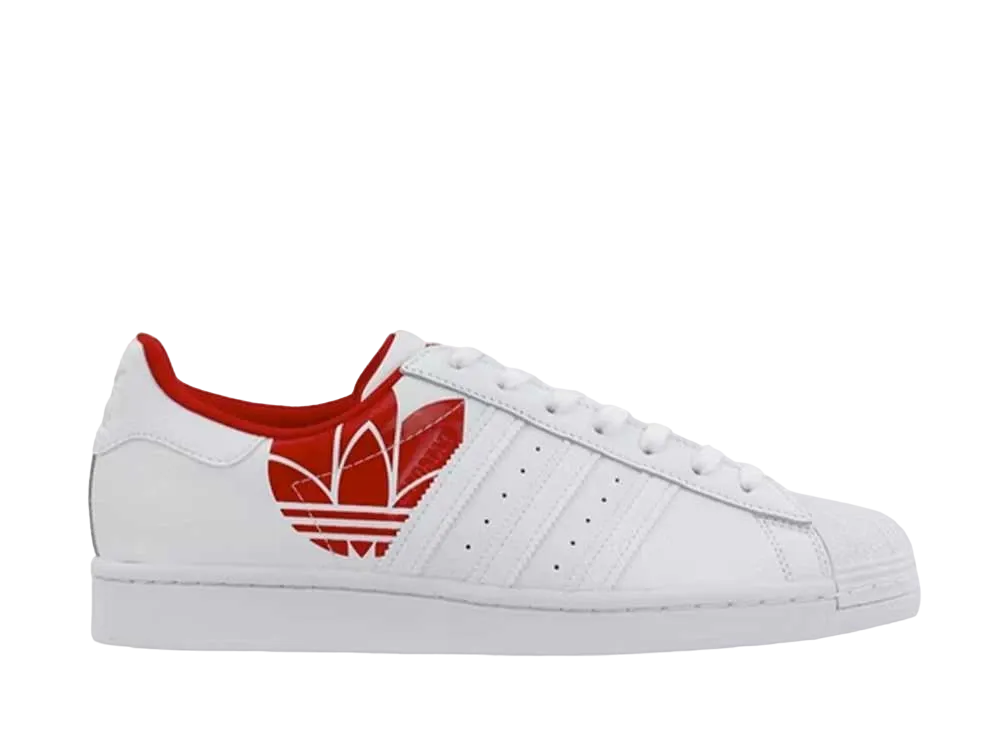 adidas Superstar "Scarlet Red Trefoil"