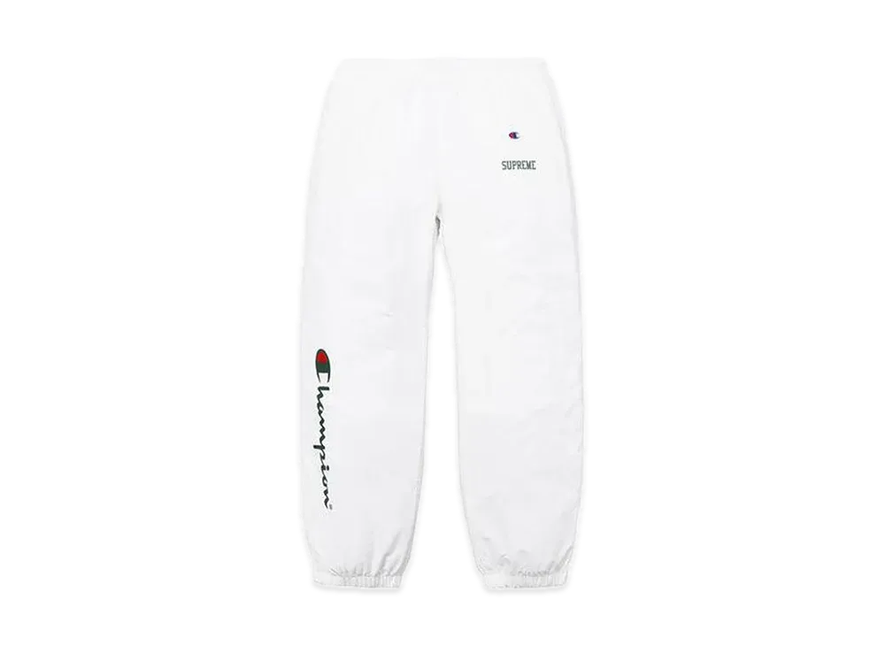 Supreme Champion Track Pant "White"