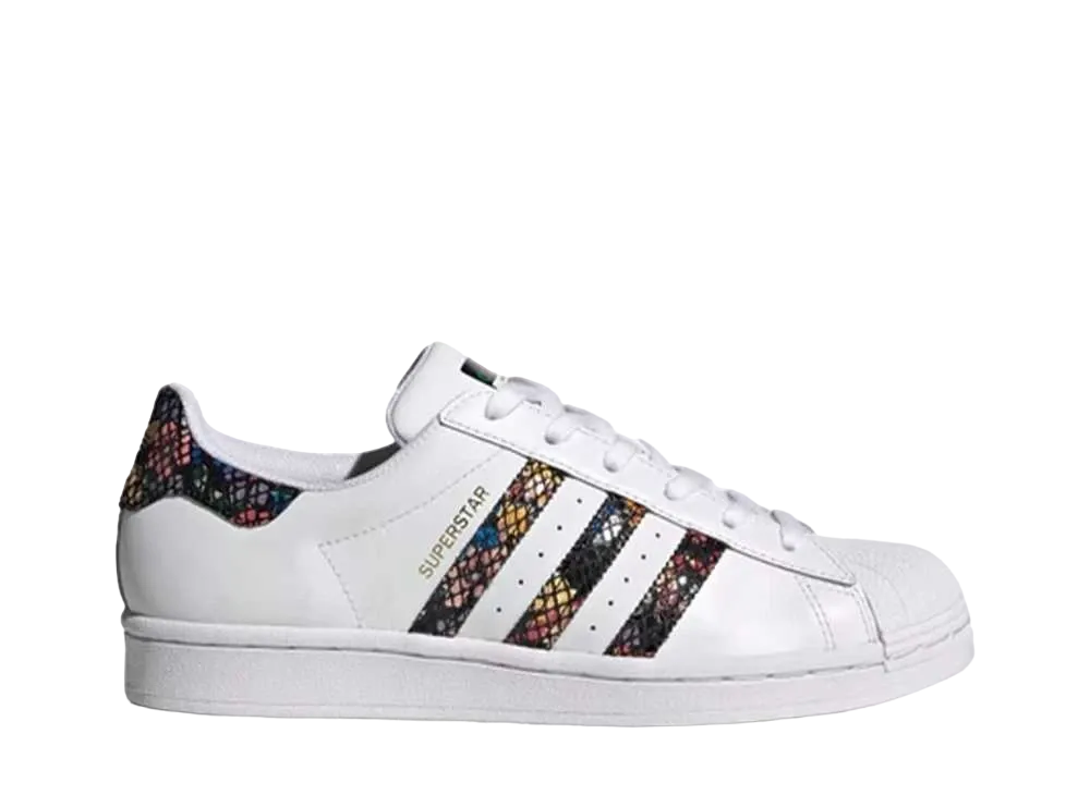 adidas Women's Superstar "Floral Twist Stripes"