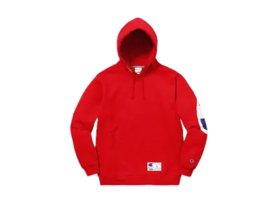 Supreme Champion Hooded Sweatshirt "Red"