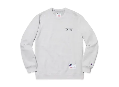 Supreme Champion 3D Metallic Crewneck "Ash Grey"