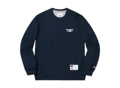 Supreme Champion 3D Metallic Crewneck "Navy"