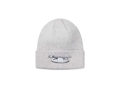 Supreme Champion 3D Metallic Beanie "Ash Grey"