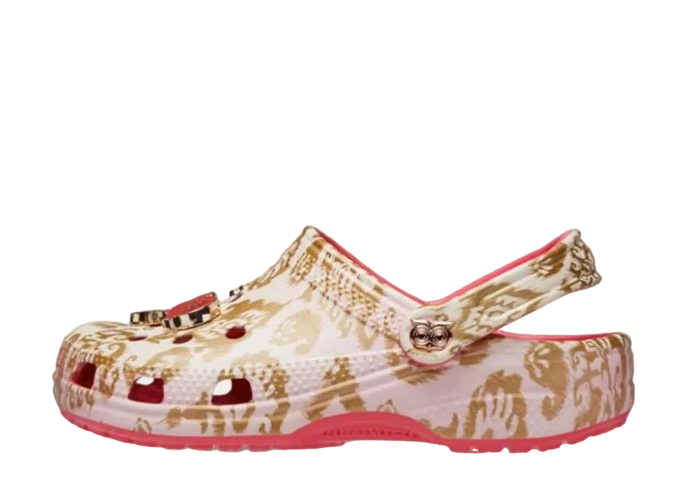 クロックス クラシック チュンバック 3 クロッグ "ベージュ/マルチ"