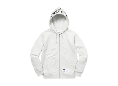 Supreme Champion Arc Logo Zip Up Sweat "Ash Grey"