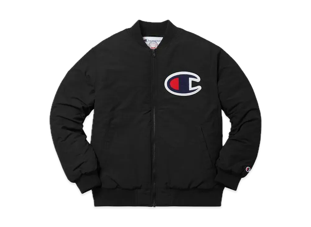 Supreme Champion Color Blocked Jacket "Black"